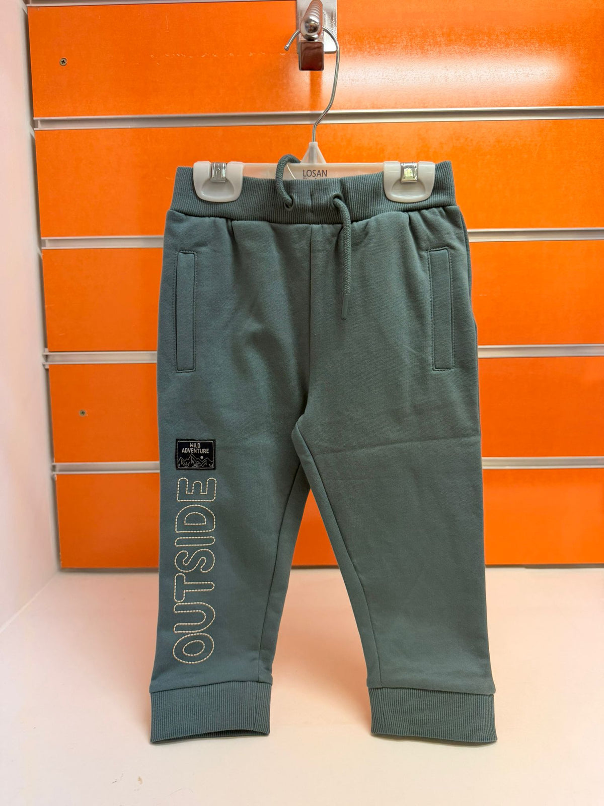 Pantalón jogger azul claro Outside niño Losan talla 2 años