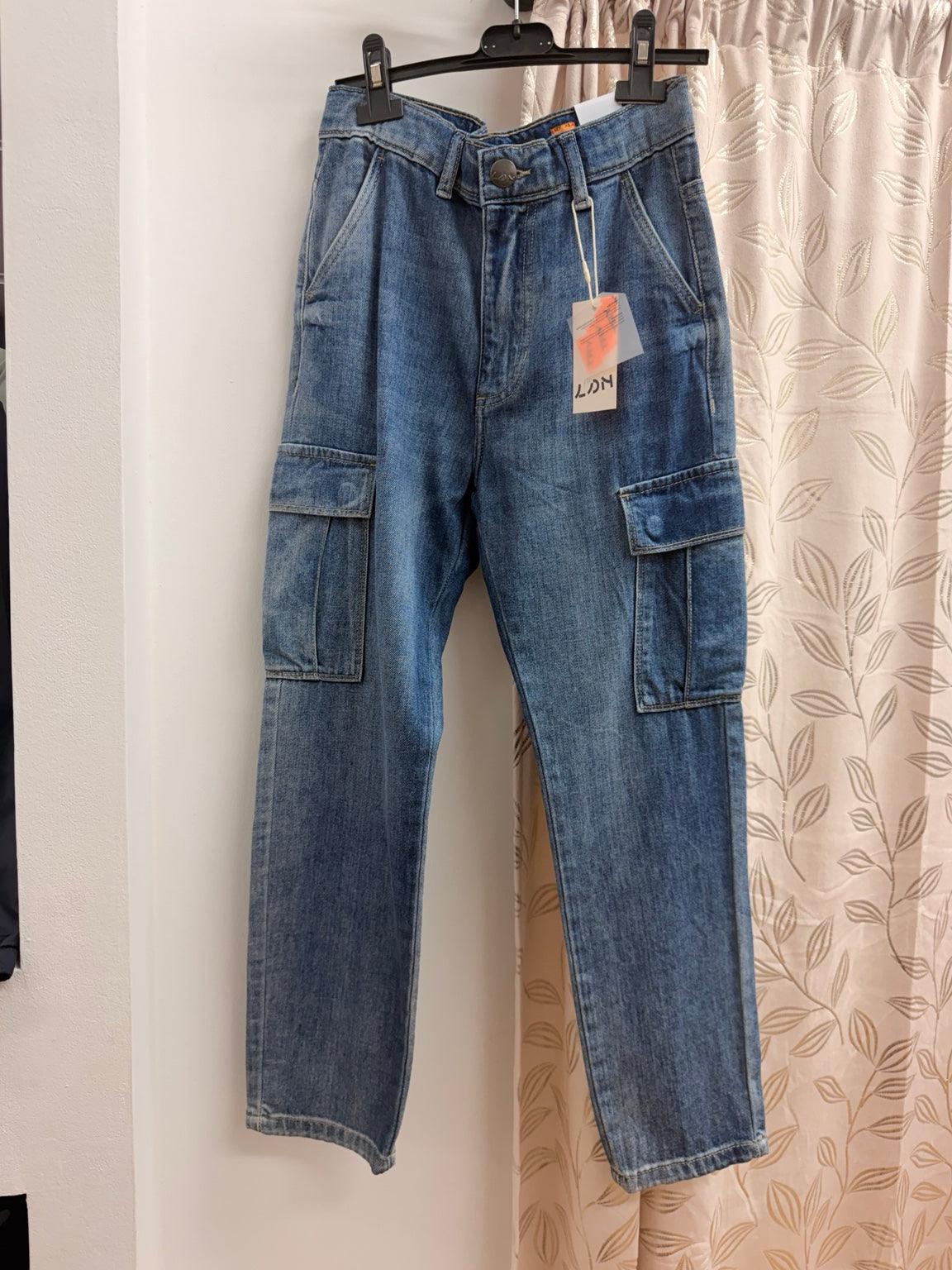 Pantalón vaquero cargo Losan denim talla 12/XS