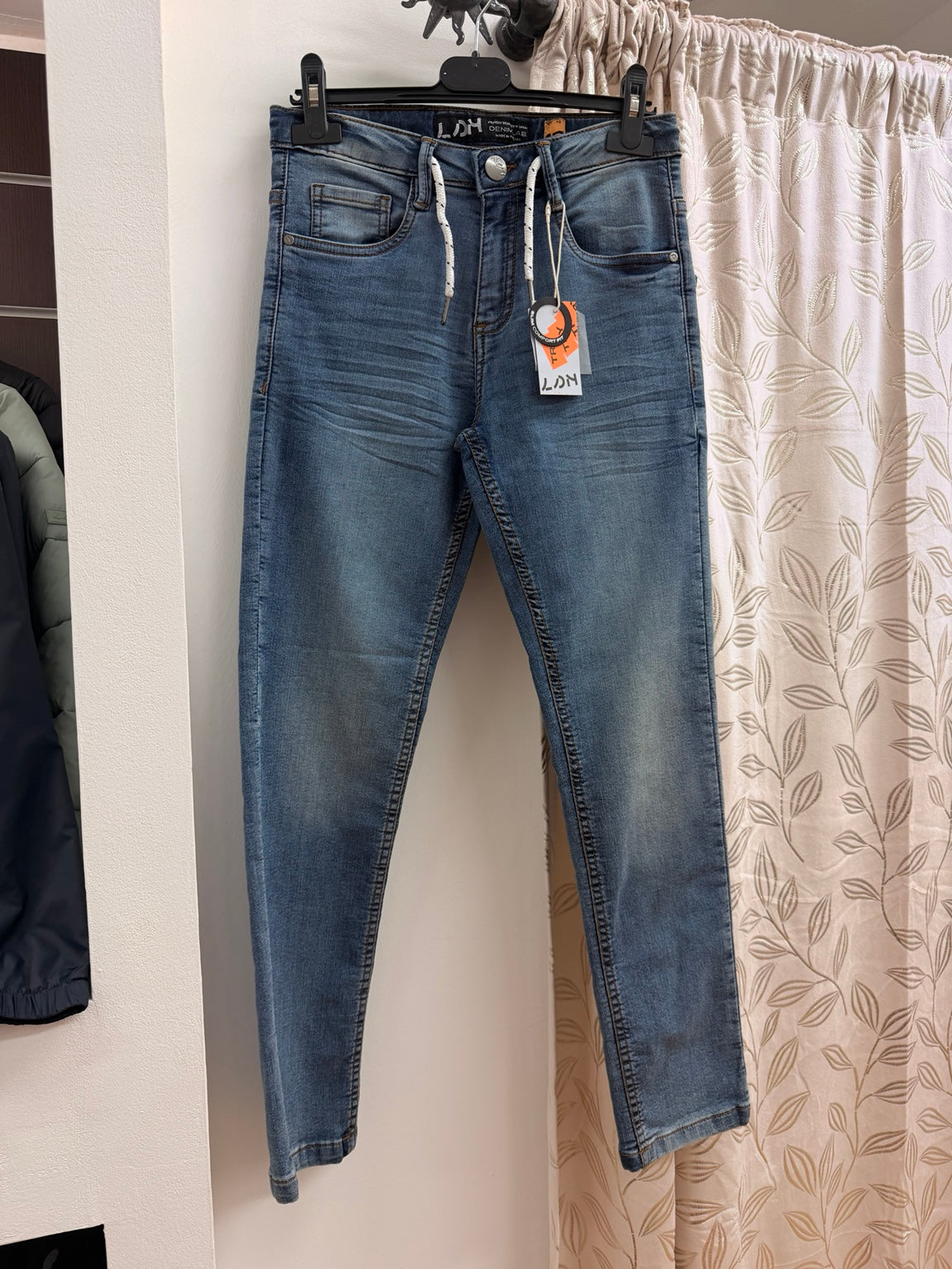 Pantalón vaquero Losan con cordón en denim medio talla 12/XS