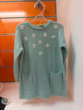 Vestido de punto bebé niña Losan con flores 6-9 meses