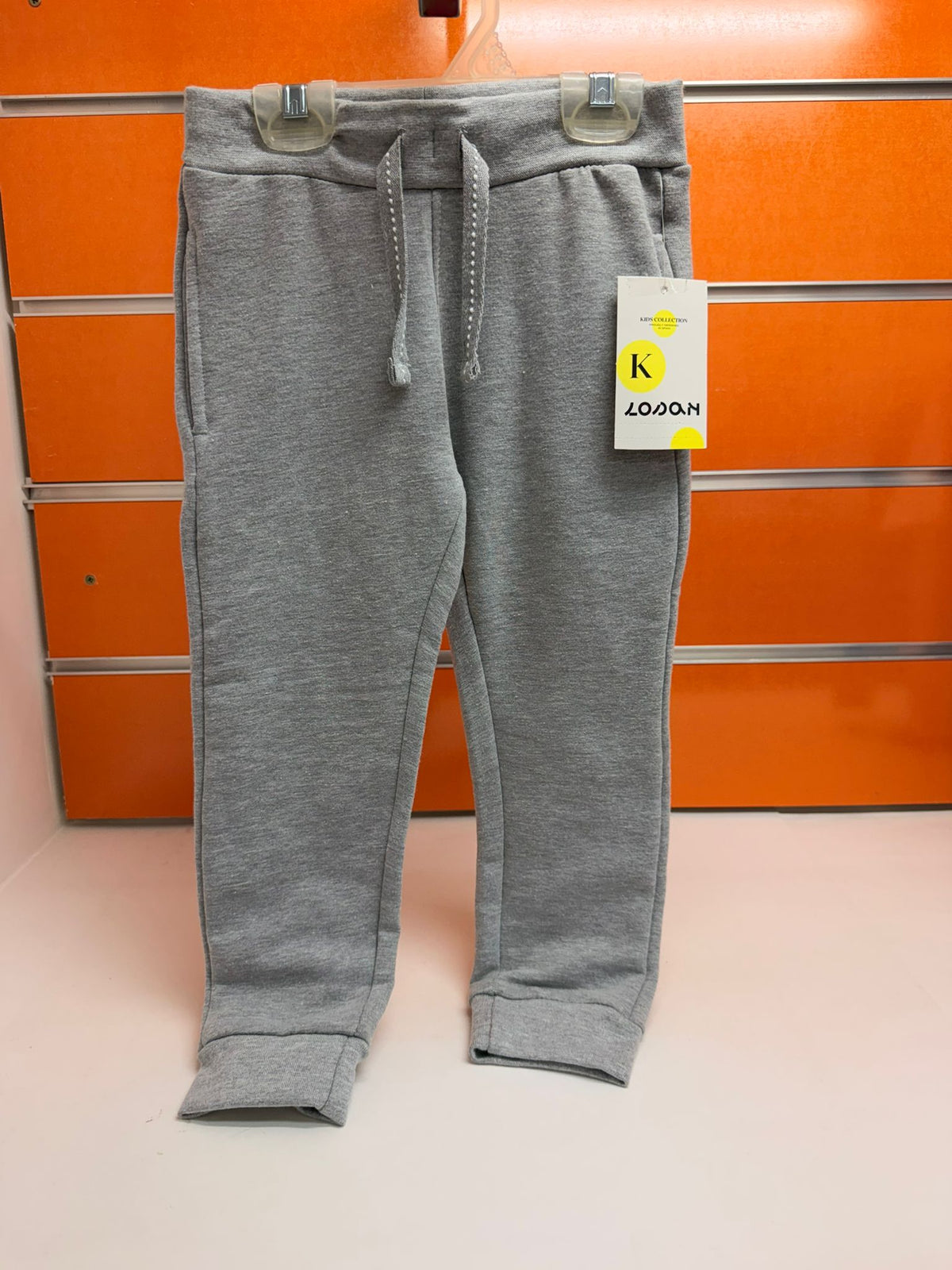 Pantalón jogger niño Losan Sport gris talla 4 años