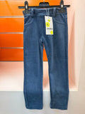 Pantalón niña Losan de pana azul, talla 4 años
