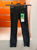 Pantalón niña Losan de pana negro, talla 4 años