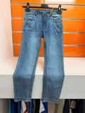 Pantalón vaquero infantil Losan denim azul claro, talla 7 años