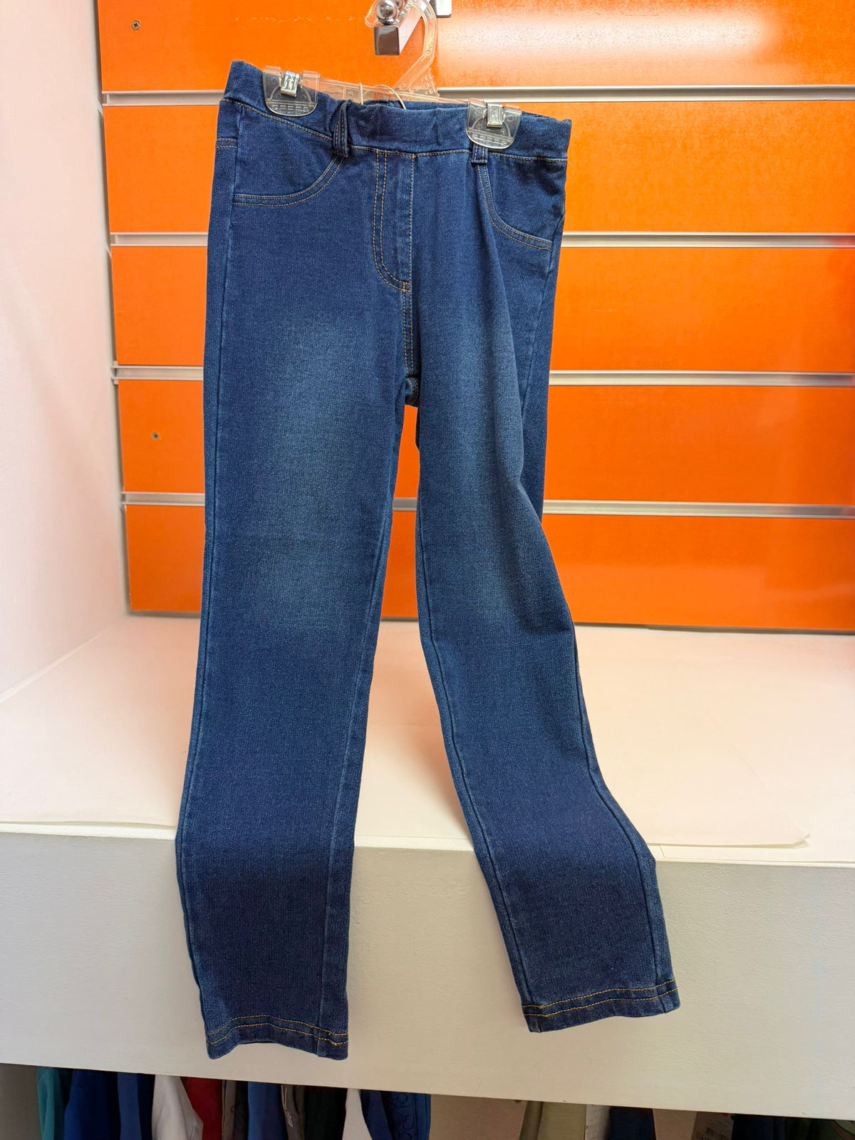 Pantalón vaquero infantil Losan denim azul oscuro, talla 7 años