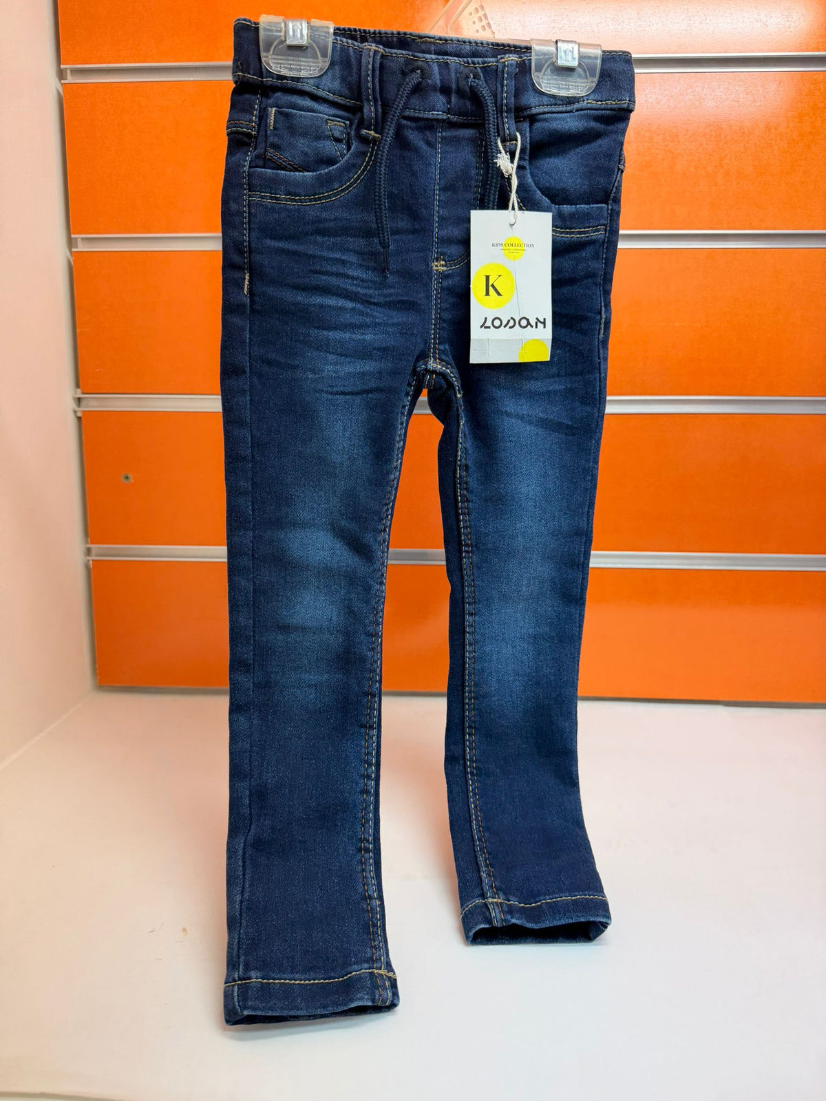 Pantalón vaquero niño Losan denim oscuro, talla 4 años