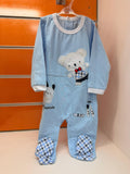 Pelele bebé Lordling Baby azul con koala, talla 9-12 meses