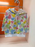 Sudadera bebé Losan Have Fun con corazones multicolor, talla 9-12 meses