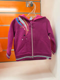 Sudadera bebé Tuc Tuc rosa fucsia Magic con capucha, talla 9 meses, vista frontal