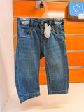 Pantalón vaquero bebé Losan azul, talla 9-12 meses