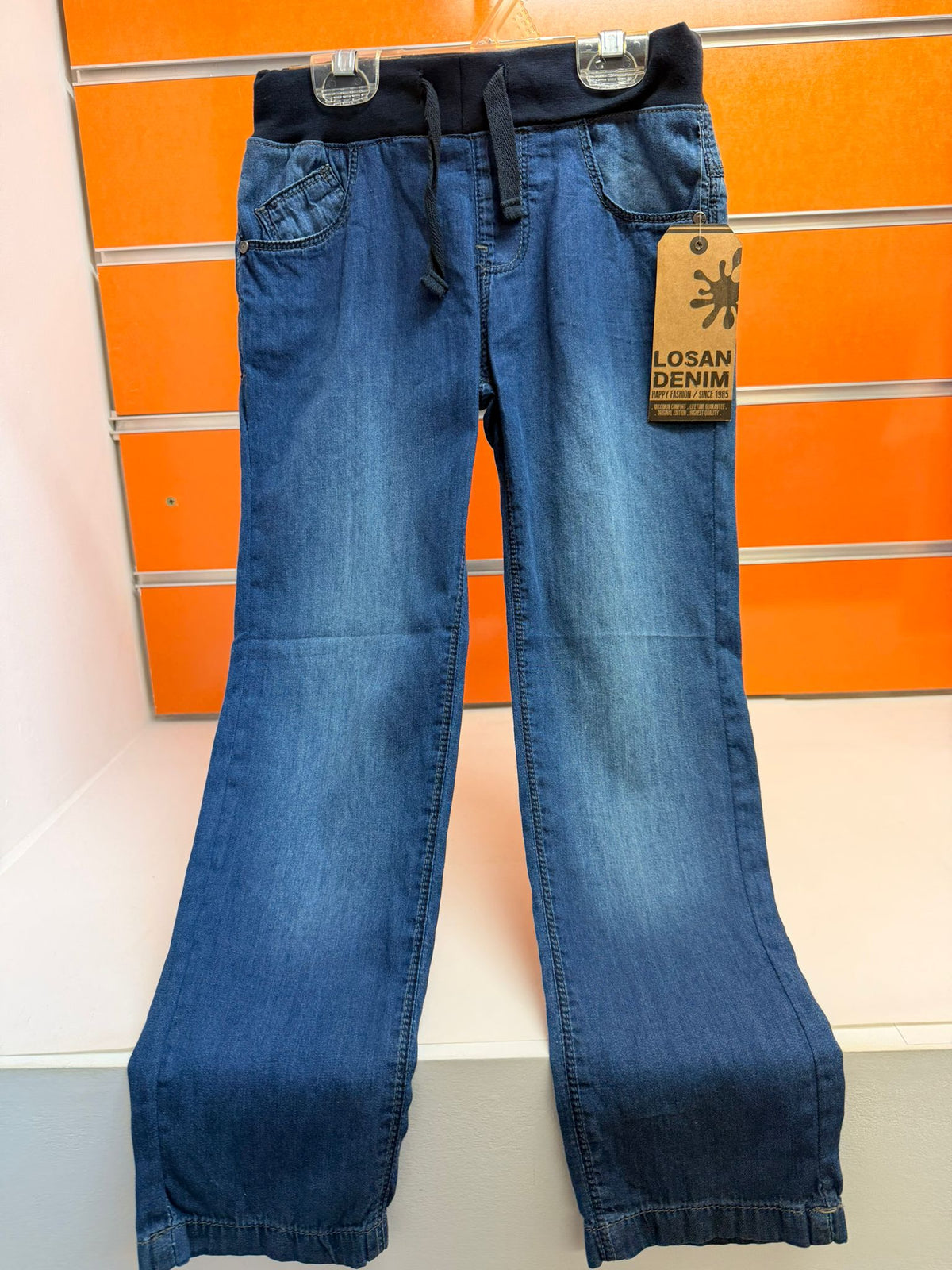 Vaquero niño Losan Denim azul con cintura elástica