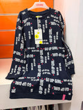 Vestido sudadera niña Losan azul marino Go Up Girl, talla 6 años